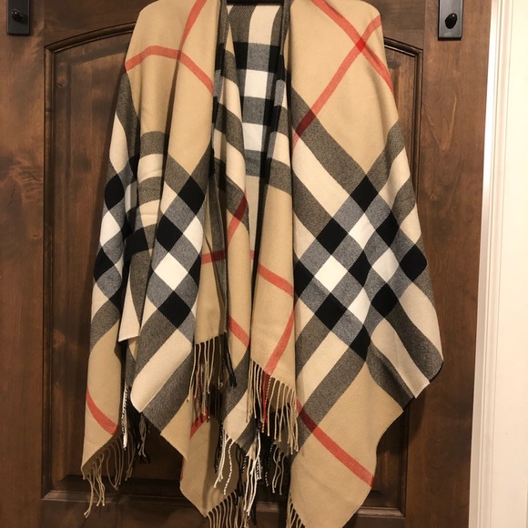 Burberry Sweaters - Burberry Pancho/Blanket